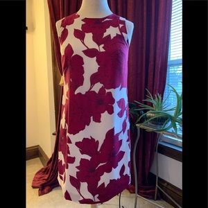 Banana Republic flowered sleeveless dress
